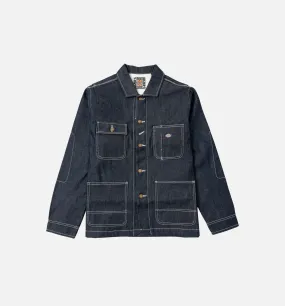 100 Year Denim Chore Coat Mens Jacket - Blue 100 Year Denim Chore Coat Mens Jacket - Blue
