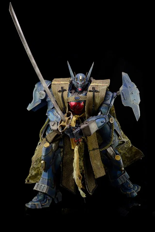 1/12 - Fullmetal Ghost - Warrior w/Mech - MIOB (Read desc)