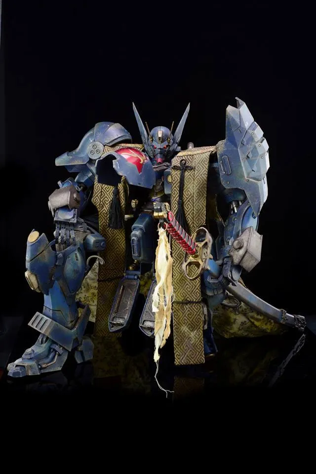 1/12 - Fullmetal Ghost - Warrior w/Mech - MIOB (Read desc)