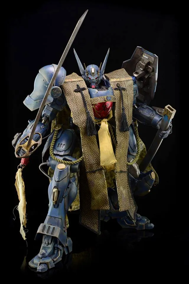 1/12 - Fullmetal Ghost - Warrior w/Mech - MIOB (Read desc)