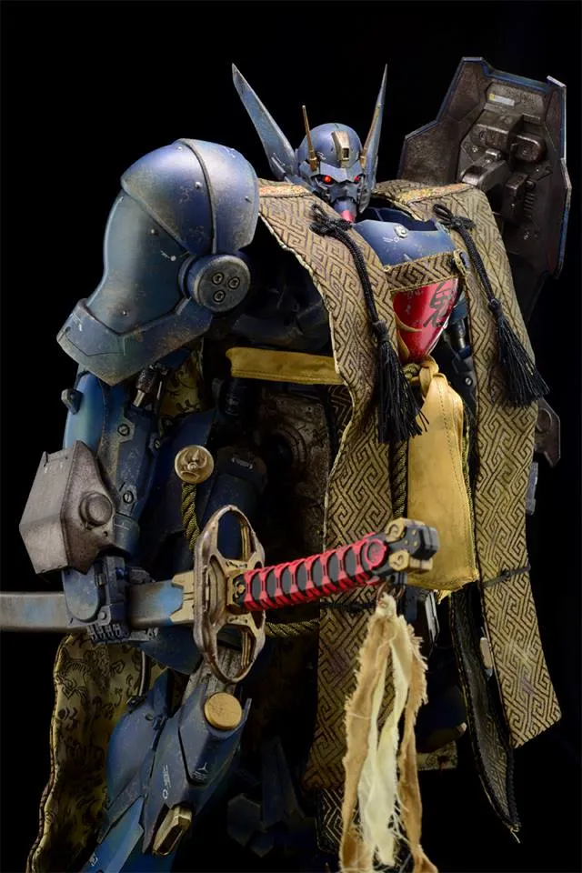 1/12 - Fullmetal Ghost - Warrior w/Mech - MIOB (Read desc)