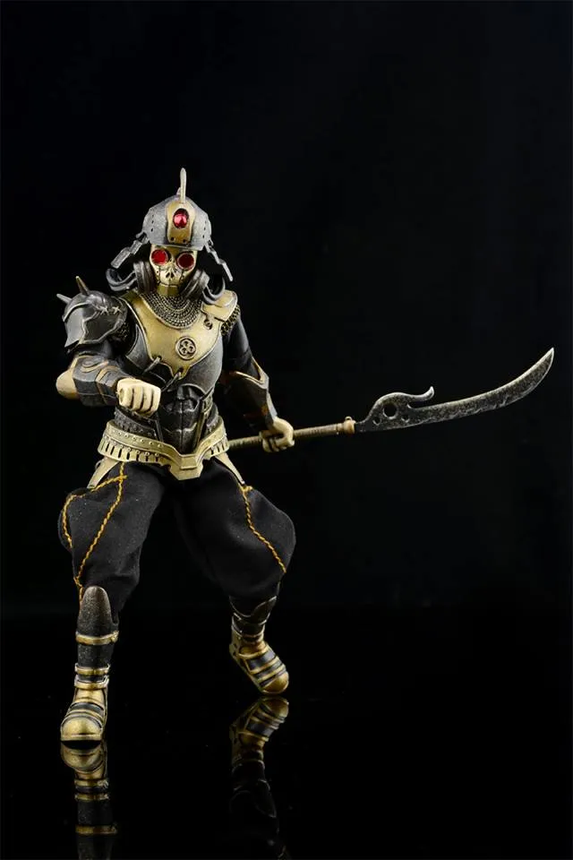 1/12 - Fullmetal Ghost - Warrior w/Mech - MIOB (Read desc)