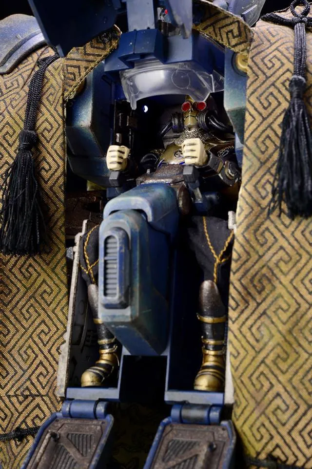 1/12 - Fullmetal Ghost - Warrior w/Mech - MIOB (Read desc)