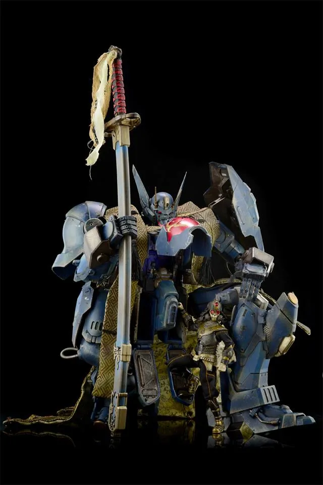 1/12 - Fullmetal Ghost - Warrior w/Mech - MIOB (Read desc)