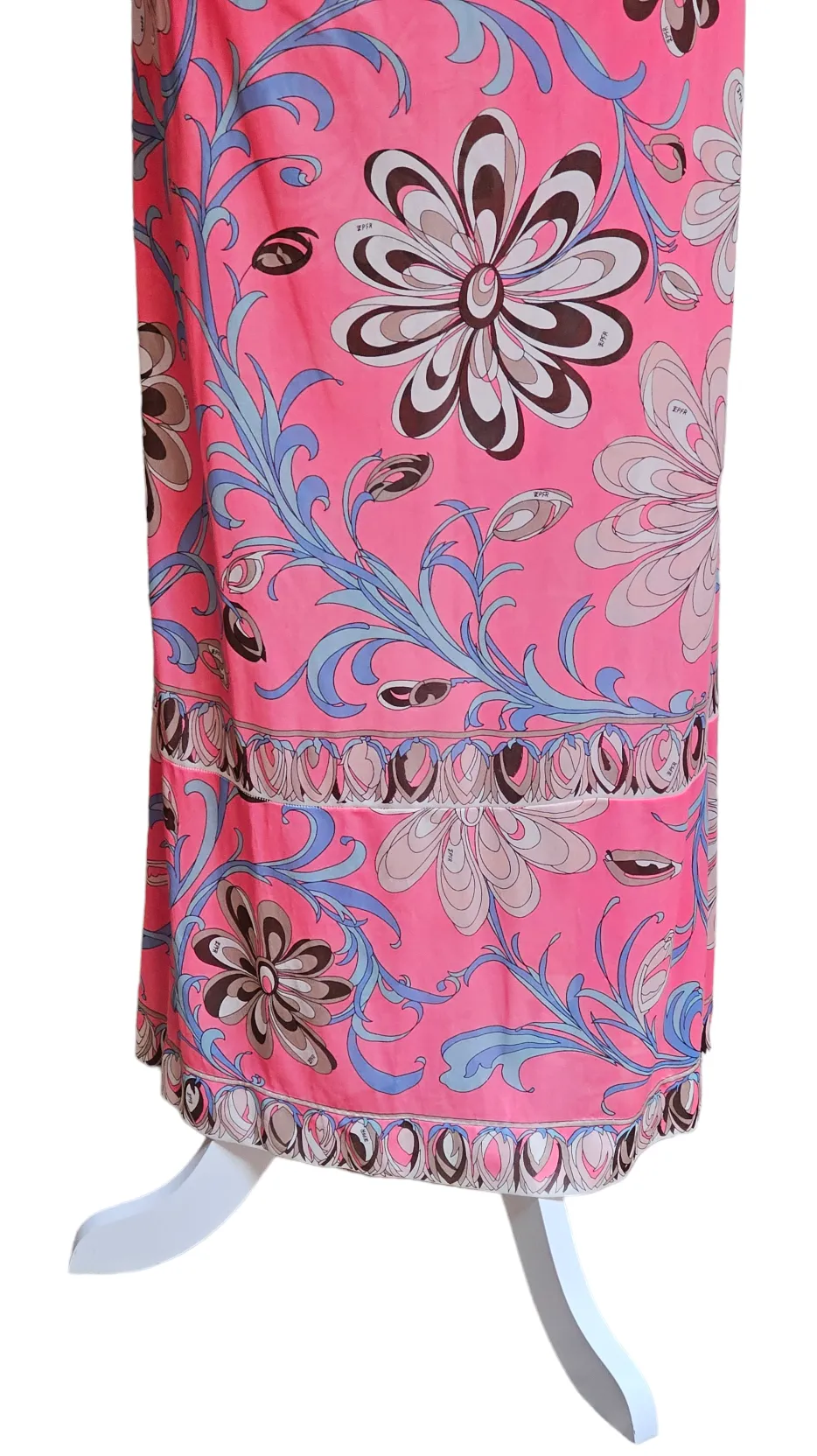 1960’s Vintage Emilio Pucci for Formfit Rogers Signature Fabric Slip Dress Medium