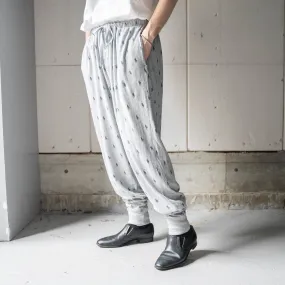 1990-00s gray color all-over-pattern pajama pants 'POLO Ralph Lauren' 1990-00s gray color all-over-pattern pajama pants 'POLO Ralph Lauren'