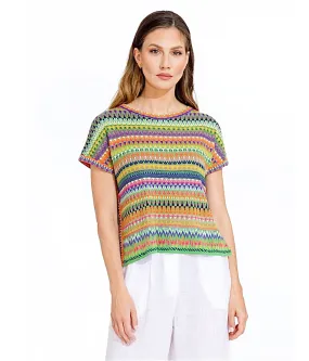 241633 Green Stripe Pullover 241633 Green Stripe Pullover