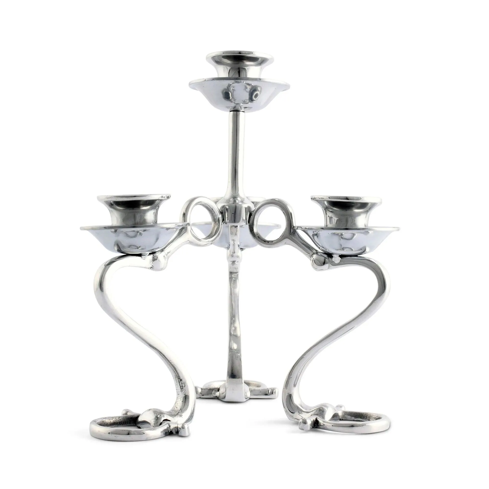4-Light Horse Bit Candlestick