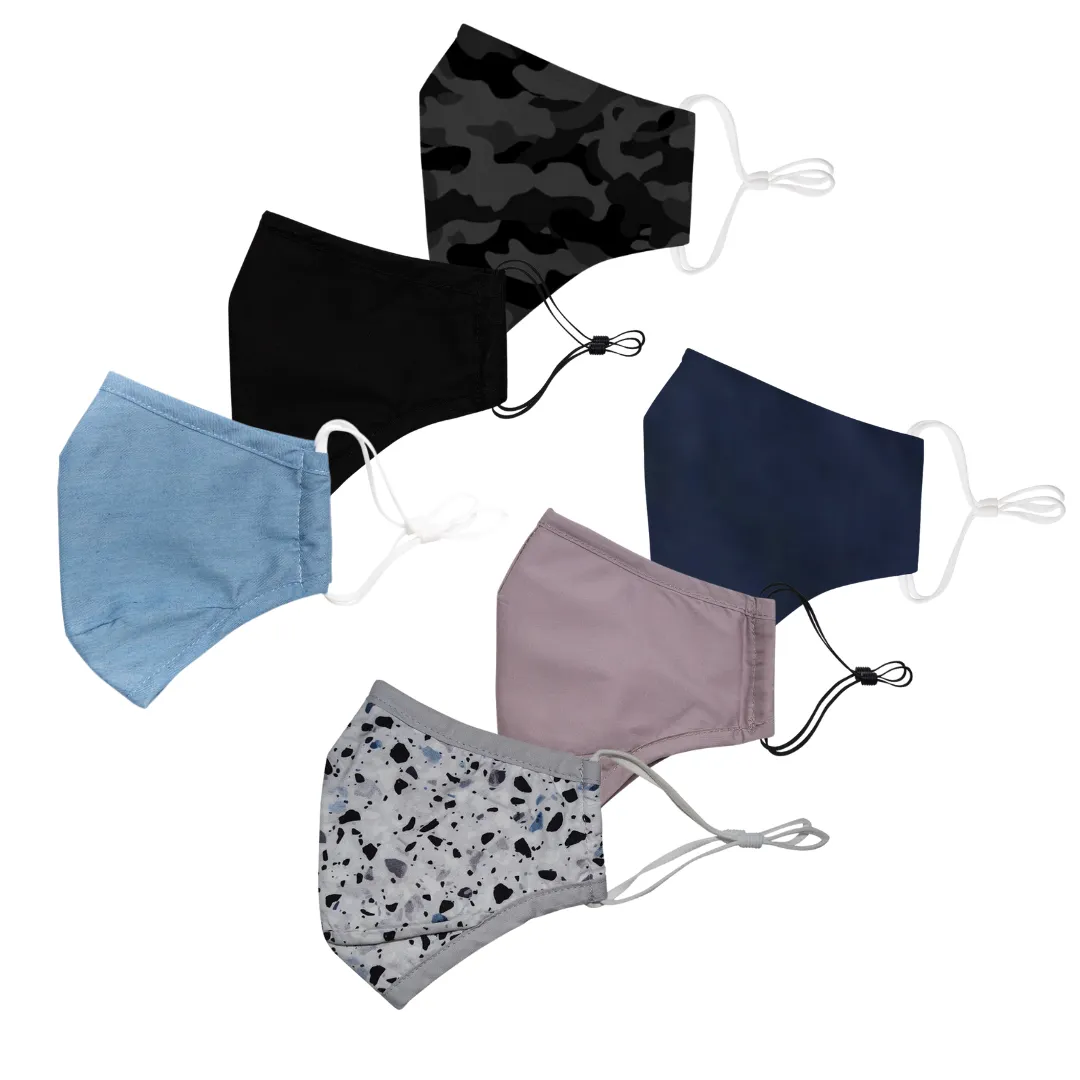 Adult Face Mask 6 Pack