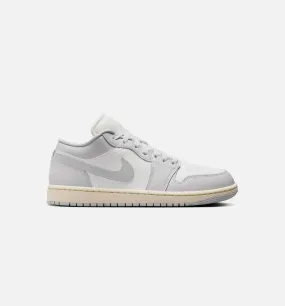 Air Jordan 1 Low Womens Lifestyle Shoe - Sail/Coconut Milk/Neutral Grey Air Jordan 1 Low Womens Lifestyle Shoe - Sail/Coconut Milk/Neutral Grey