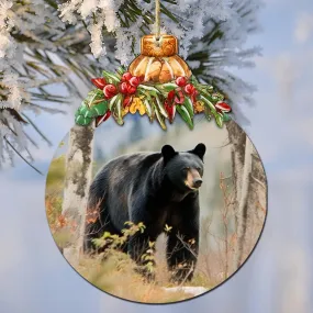 Alaskan Black Bear Adventure Wooden Ornaments by G.Debrekht - Wildlife Holiday Décor - 870033 Alaskan Black Bear Adventure Wooden Ornaments by G.Debrekht - Wildlife Holiday Décor - 870033