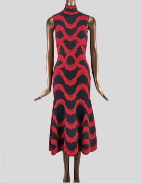 ALEXANDER McQUEEN sleeveless Jacquard Victorian Sheath Dress - Medium ALEXANDER McQUEEN sleeveless Jacquard Victorian Sheath Dress - Medium