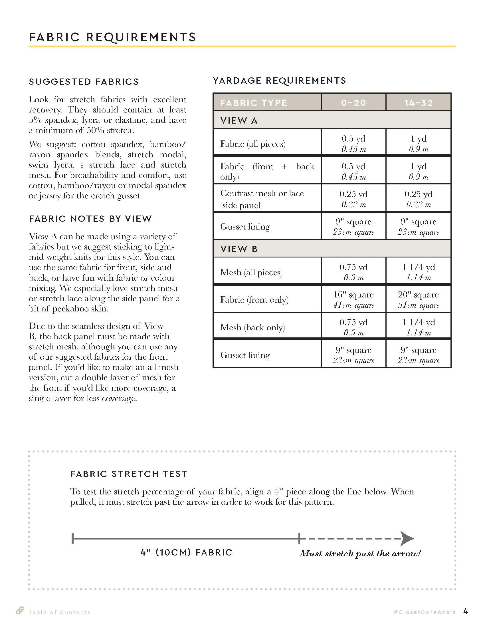 Anaïs Undies PDF Pattern