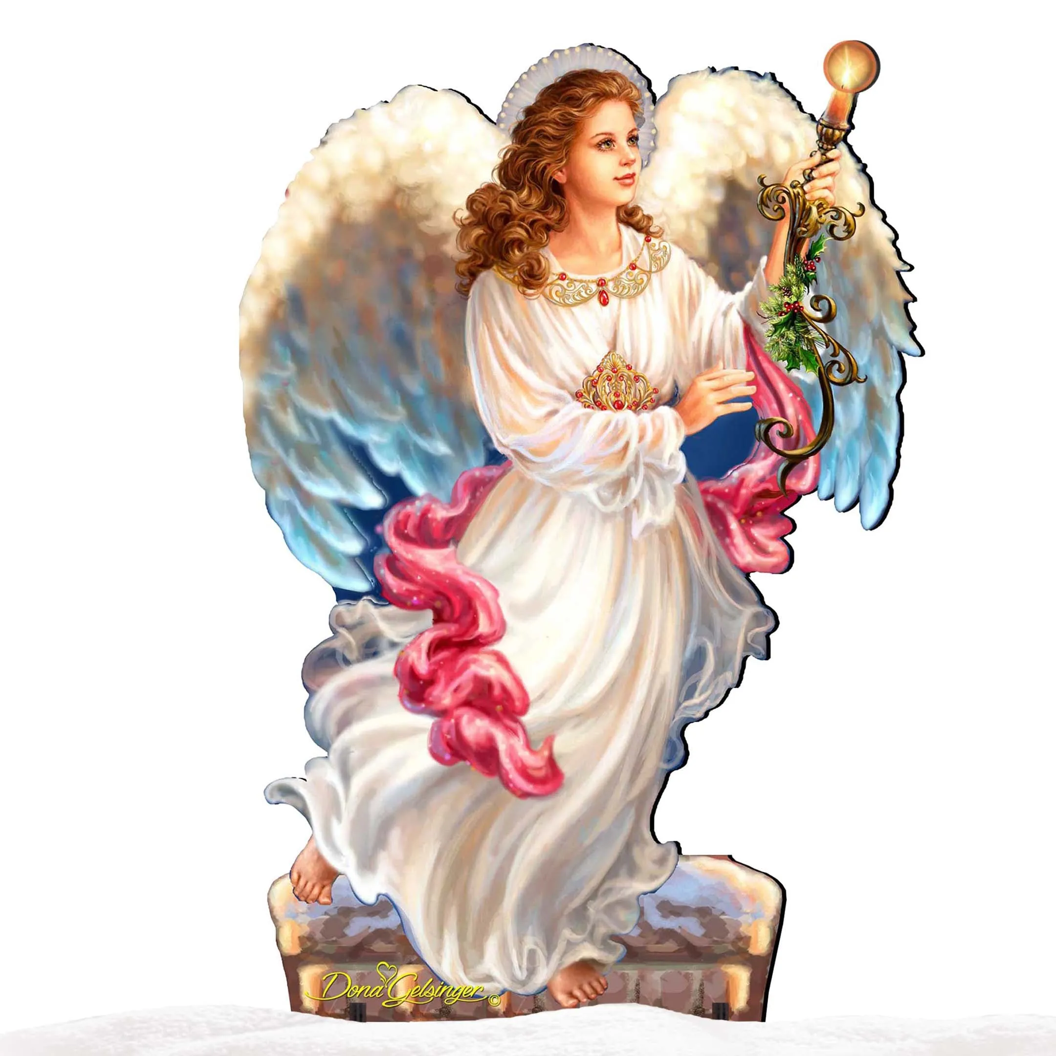 Angel of the Light Nativity Outdoor Décor by D. Gelsinger - Nativity Holiday Décor - 8461036F-1322