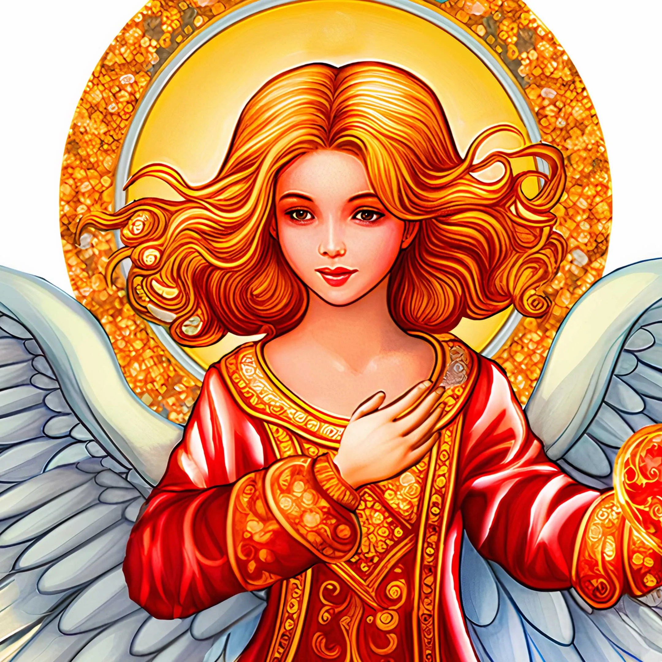 Angel with Love Holiday Door Décor by G. Debrekht - Nativity Holiday Décor - 8652816H