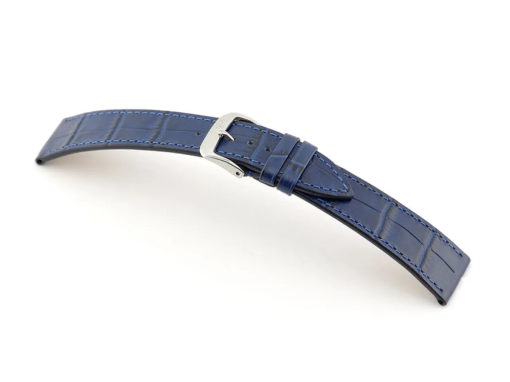 Baltimore - Navy - Alligator Grained