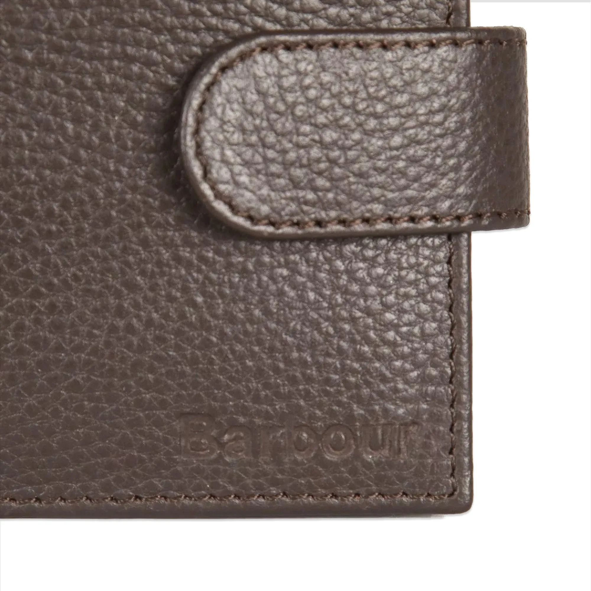 Barbour Amble Zip Wallet - Dark Brown