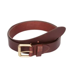 Barbour Matt Leather Belt Brown Barbour Matt Leather Belt Brown