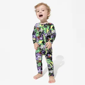 Batman Baddies Bamboo Convertible Footie Batman Baddies Bamboo Convertible Footie