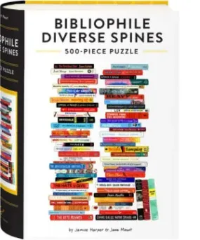 Bibliophile Diverse Spines Puzzle {500 pcs.} Bibliophile Diverse Spines Puzzle {500 pcs.}