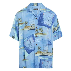 Big Men's Retro Shirt - Catamaran Big Men's Retro Shirt - Catamaran