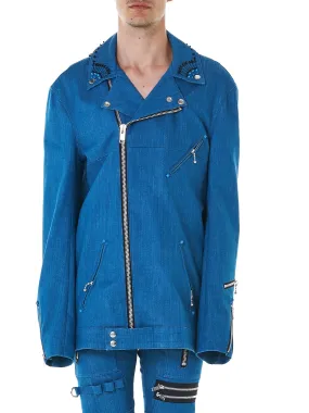 Black Hawaii Denim Biker (NN06-JK09-B BLUE) Black Hawaii Denim Biker (NN06-JK09-B BLUE)