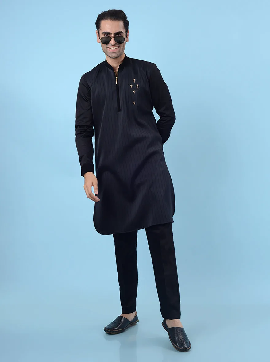 Black  Kurta Pajama | TULA