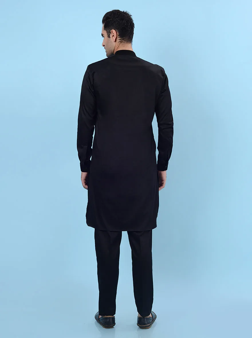 Black  Kurta Pajama | TULA