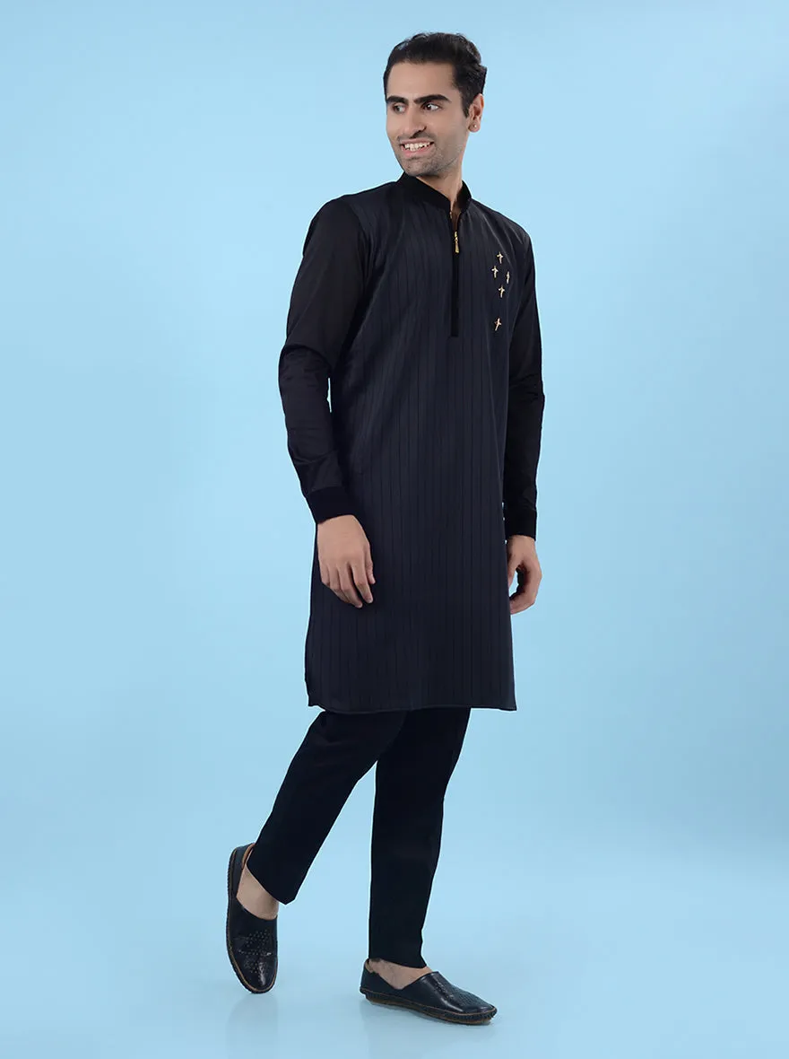 Black  Kurta Pajama | TULA
