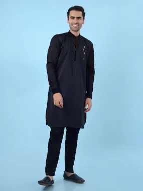 Black  Kurta Pajama | TULA Black  Kurta Pajama | TULA