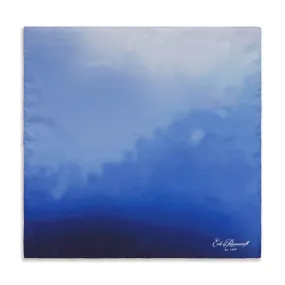 Blue Watercolour Pocket Square Blue Watercolour Pocket Square