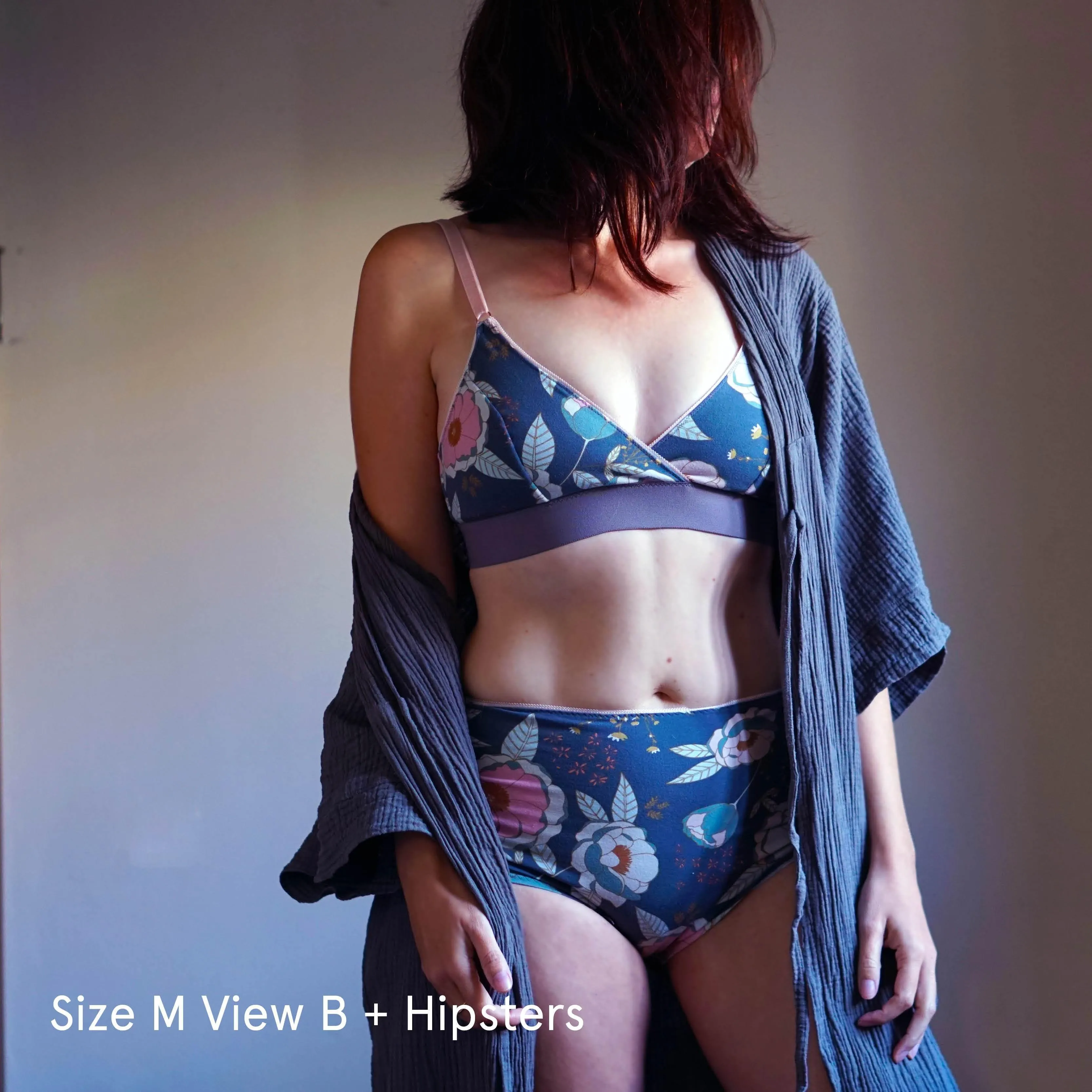 Bralette -Printed pattern