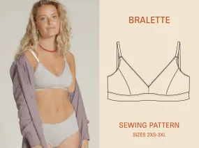 Bralette -Printed pattern Bralette -Printed pattern