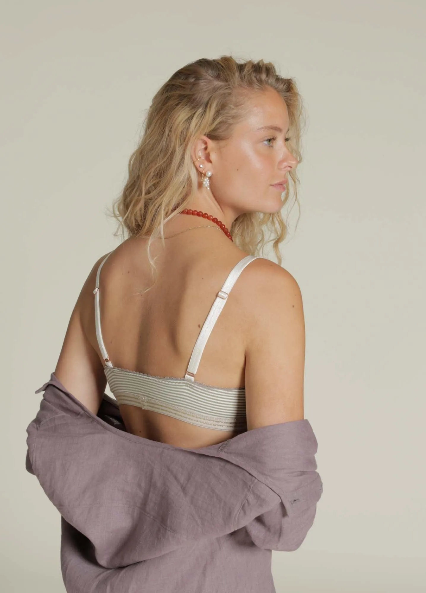 Bralette -Printed pattern