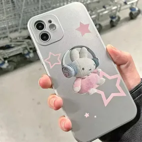 Bunny Headphone iPhone Case Bunny Headphone iPhone Case