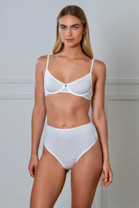 Demi Bra White Demi Bra White