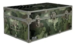 Designer Trunk - Camo Flag - 32x18x13.5" Designer Trunk - Camo Flag - 32x18x13.5"