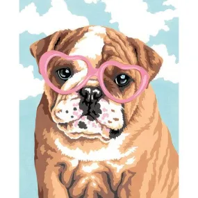 DOG LOVE, Paint by Number Kit, DIMENSIONS PAINTWORKS (73-91693) DOG LOVE, Paint by Number Kit, DIMENSIONS PAINTWORKS (73-91693)