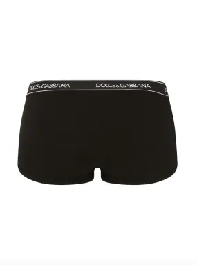 Dolce & Gabbana logo-waistband jersey shorts Dolce & Gabbana logo-waistband jersey shorts