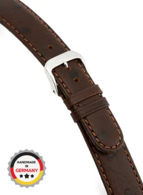Durban - Mocha - Ostrich Grained Durban - Mocha - Ostrich Grained