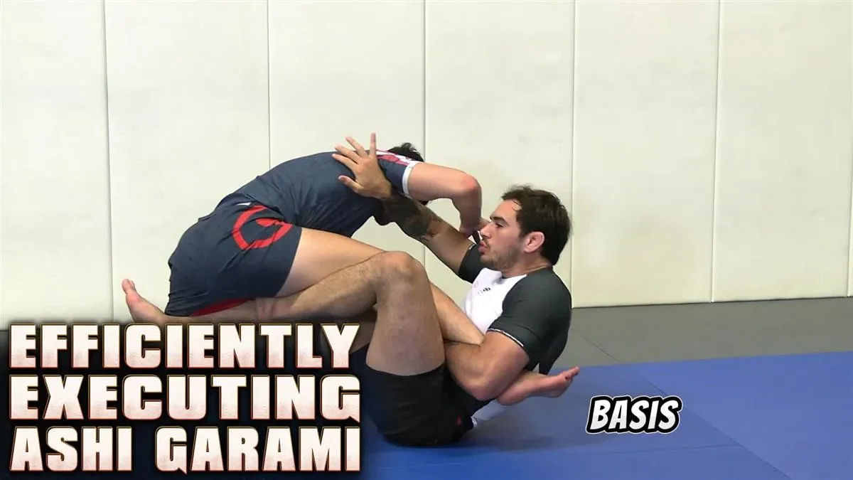 Efficiently Executing Ashi Garami by Giancarlo Bodoni