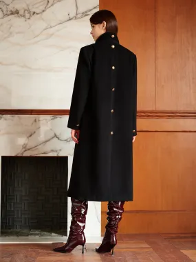 Elegant Lapel Belted Coat Elegant Lapel Belted Coat