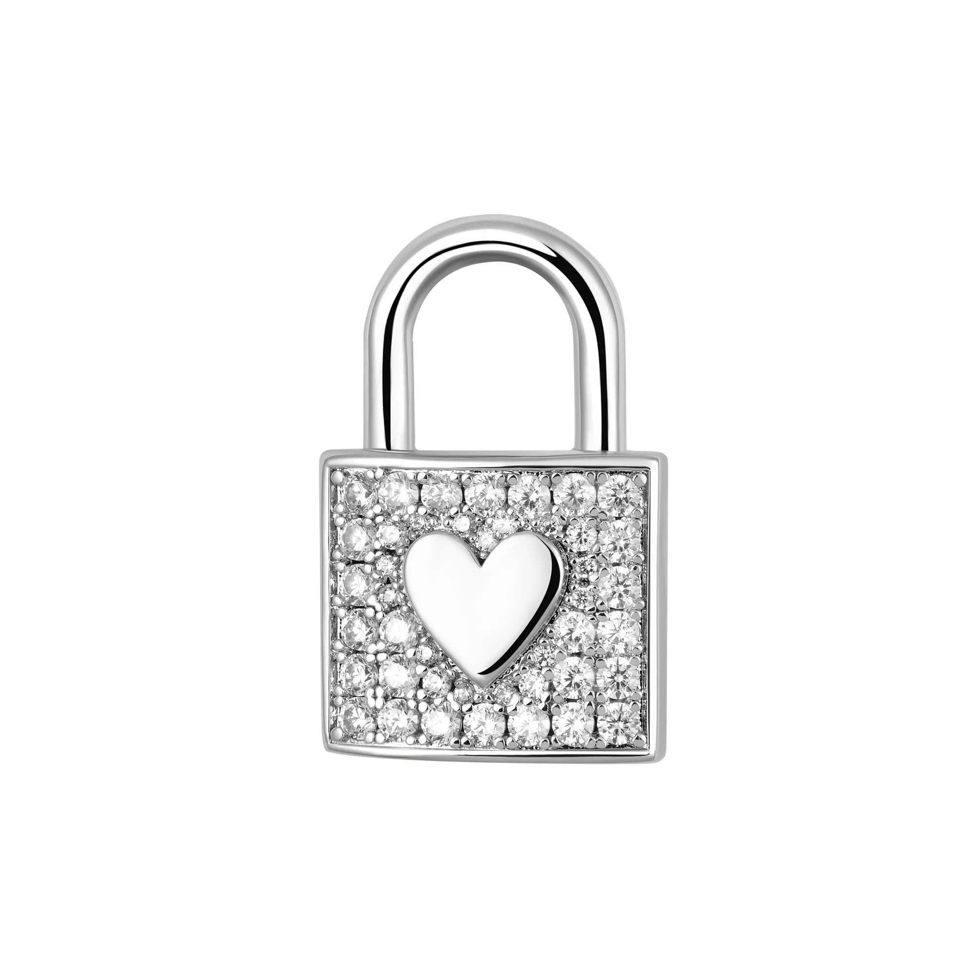 ESSENTIALS Heart Themed Lock Pendant