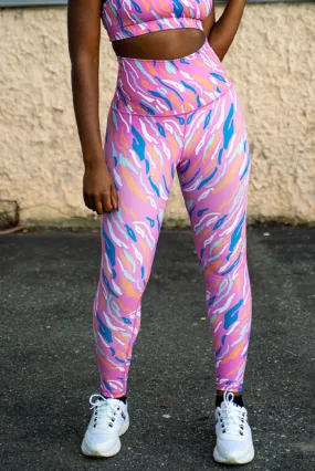 Eye Of The Tiger Ultra High Rise ABL Leggings - FINAL SALE Eye Of The Tiger Ultra High Rise ABL Leggings - FINAL SALE