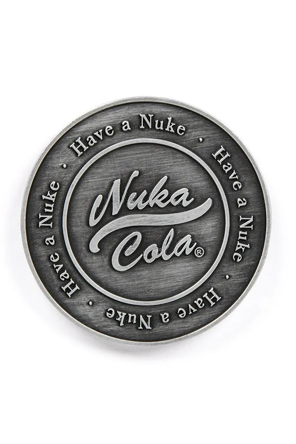 Fallout Nuka-Cola Quantum Coin in Mini Fridge Tin