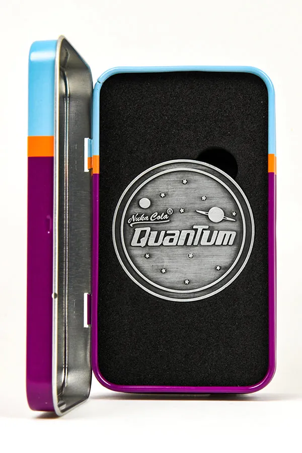 Fallout Nuka-Cola Quantum Coin in Mini Fridge Tin
