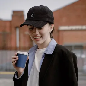 'Frederik' Corduroy Black Cap 'Frederik' Corduroy Black Cap