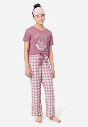 Graphic & Patterned  Pajama Set Graphic & Patterned  Pajama Set
