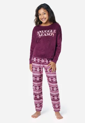 Graphic & Patterned Pajama Set Graphic & Patterned Pajama Set