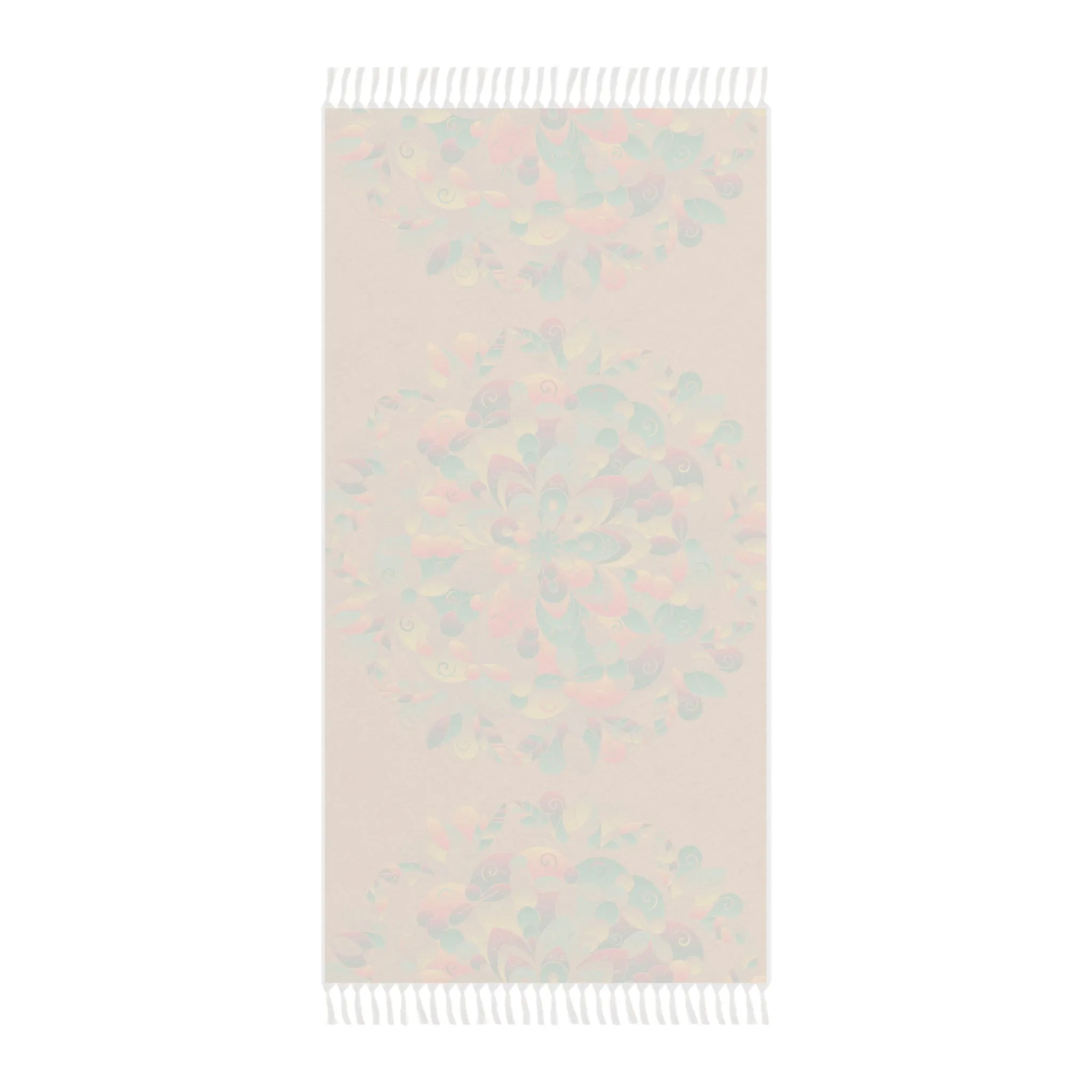 Hand-drawn Mandala Design Boho Beach Cloth - Dune